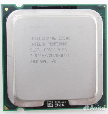 Процессор Intel Pentium Dual Core E5500 2.8Ghz