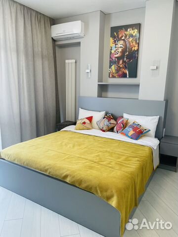 

Квартира-студия, 45 м², 2 кровати