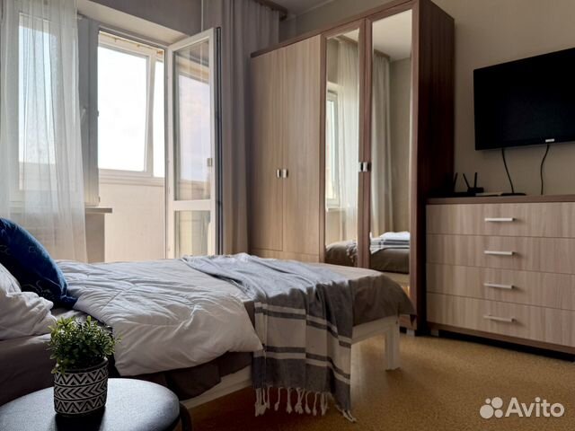 

1-к. квартира, 32 м², 2 кровати