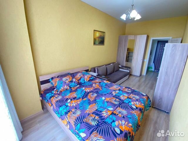 

1-к. квартира, 39 м², 2 кровати