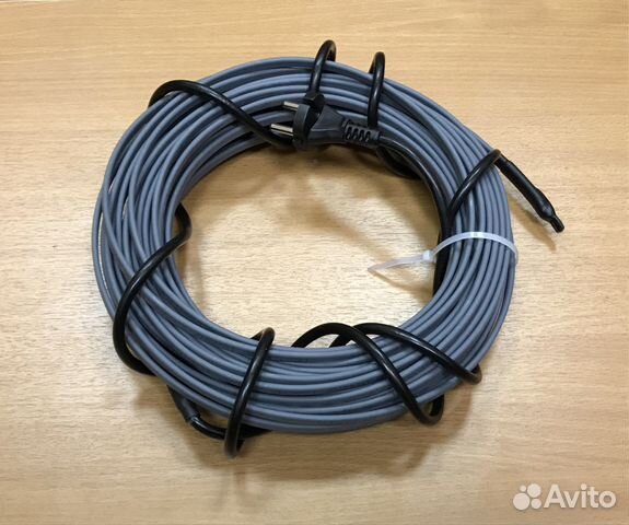 Греющий кабель снаружи трубы 28м, готовый комплект Греющий кабель снаружи трубы 28м, готовый комплект