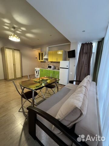

Квартира-студия, 35 м², 2 кровати