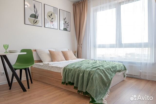 

Квартира-студия, 20 м², 1 кровать