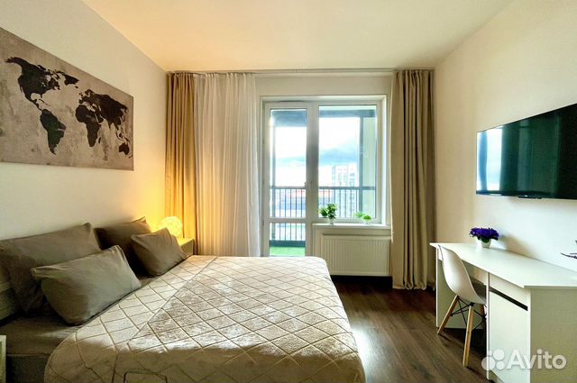 

Квартира-студия, 29 м², 1 кровать