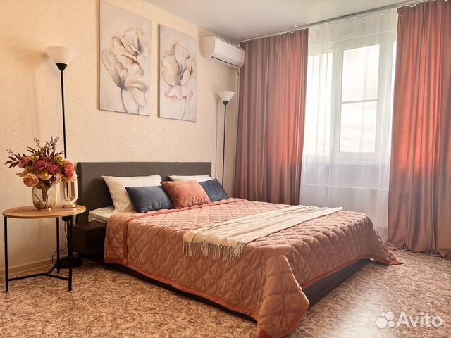 

1-к. квартира, 45 м², 3 кровати