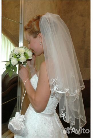 Свадебное белое Sincerity Bridal, фата, сумочка Свадебное белое Sincerity Bridal, фата, сумочка
