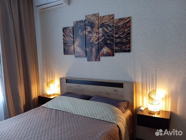 

1-к. квартира, 39 м², 2 кровати