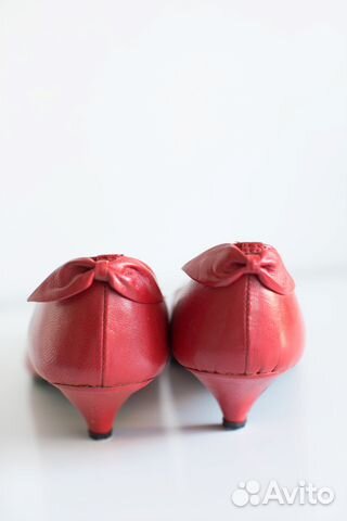 Туфли кожаные винтаж