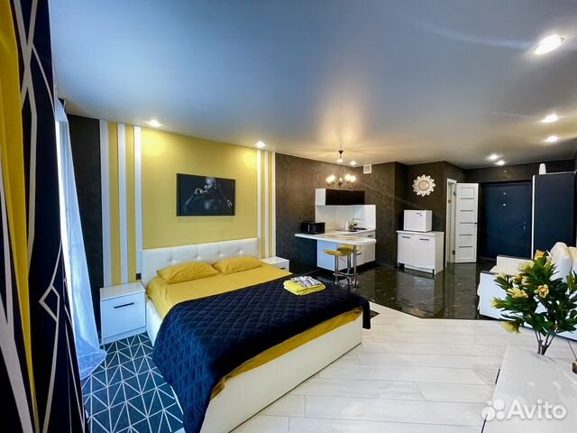 

Квартира-студия, 40 м², 2 кровати