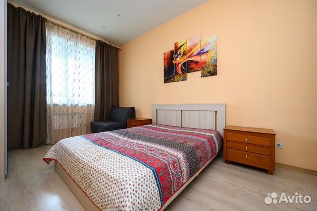 

1-к. квартира, 37 м², 4 кровати