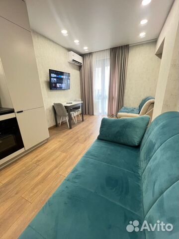 

Квартира-студия, 30 м², 2 кровати
