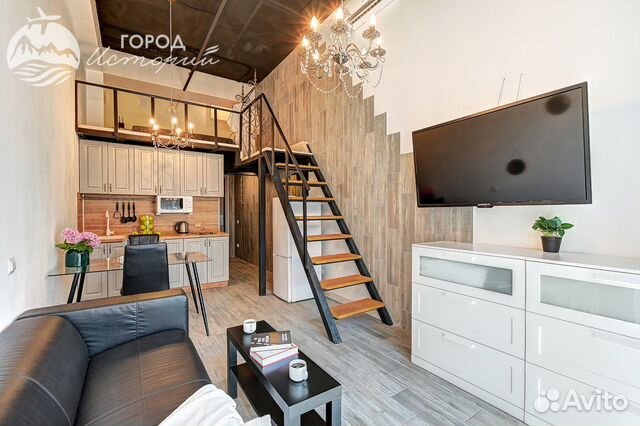 

Квартира-студия, 30 м², 2 кровати