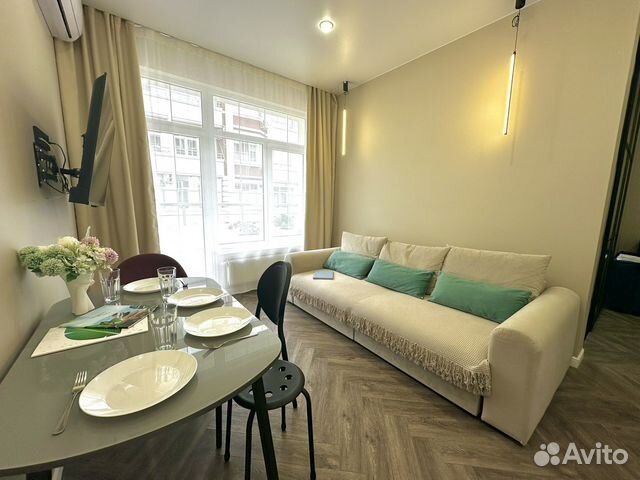 

1-к. квартира, 42 м², 3 кровати