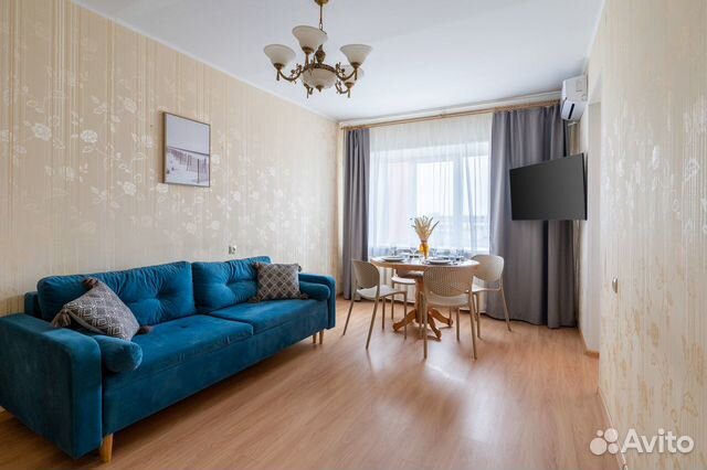 

2-к. квартира, 60 м², 2 кровати