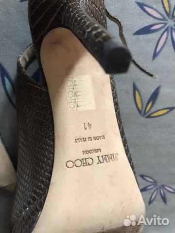 Туфли-босоножки jimmy choo