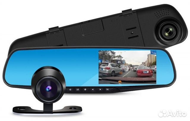 Зеркало заднего вида HD DVR с видеорегистратором Зеркало заднего вида HD DVR с видеорегистратором