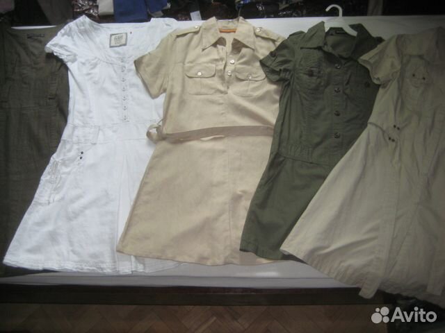 Классные платья в спортивном стиле, лен, хлопок Ев