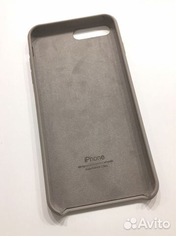 iPhone 7Plus Apple Silicon Case Бежевый Сер 7 Plus iPhone 7Plus Apple Silicon Case Бежевый Сер 7 Plus