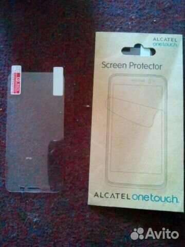 Защитное стекло на Alcatel