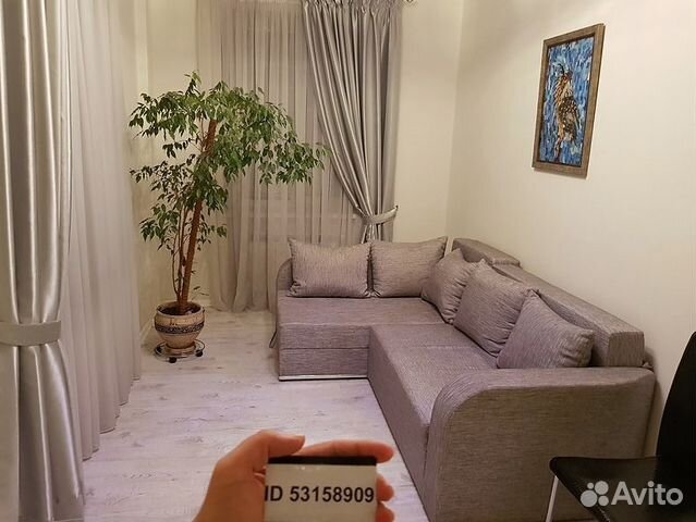 2-к квартира, 55 м², 1/3 эт.