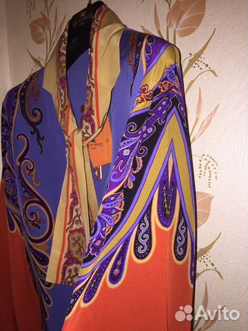 Блузка шелковая Этро Блузка шелковая Этро