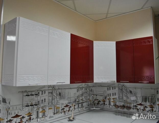 Кухонный гарнитур 119/205 см. угловой мдф 