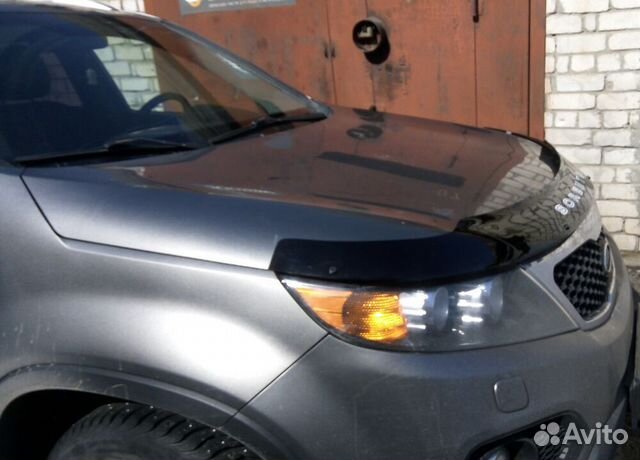 Дефлектор капота Kia Sorento 3 c 2009 г.в Дефлектор капота Kia Sorento 3 c 2009 г.в