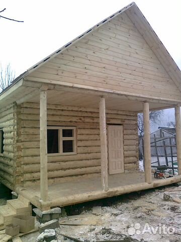 Сруб бани 4х5+2м цена с доставкой и установкой Сруб бани 4х5+2м цена с доставкой и установкой
