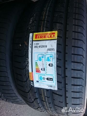 Новые Pirelli P Zero 285/40 R19 107 Y