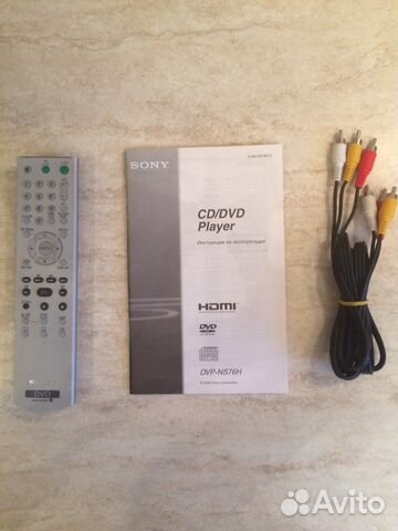 DVD/CD плеер sony