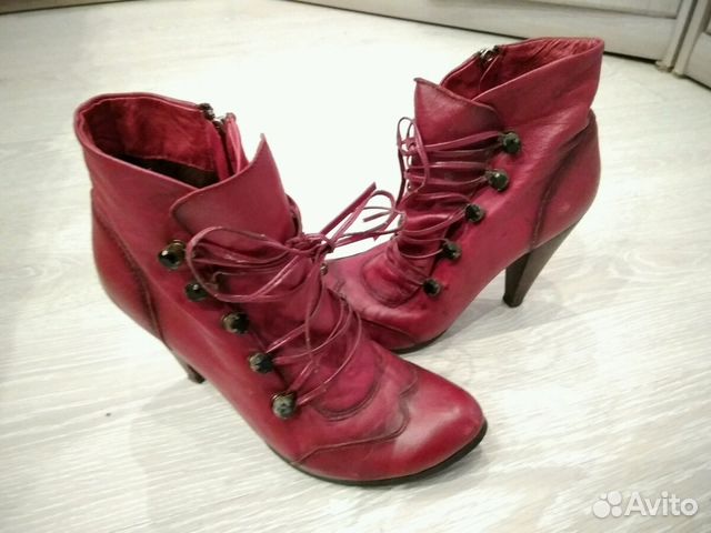 Ботильоны натуральная кожа 38-39 Ботильоны натуральная кожа 38-39