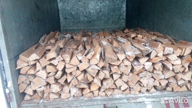 Дрова дубовые кубатурой и в мешках