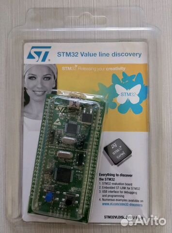 Отладочный комплект STM32VLDiscovery