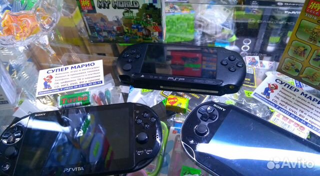 PSP, PS Vita / HENkaku / Марио