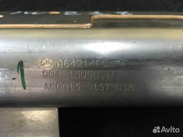 Радиатор EGR теплообменник Mercedes 642 двигатель Радиатор EGR теплообменник Mercedes 642 двигатель