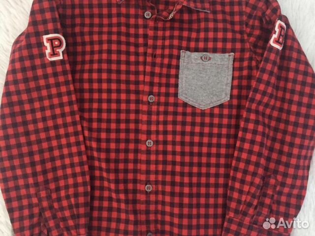 Рубашка на мальчика Petit Bateau