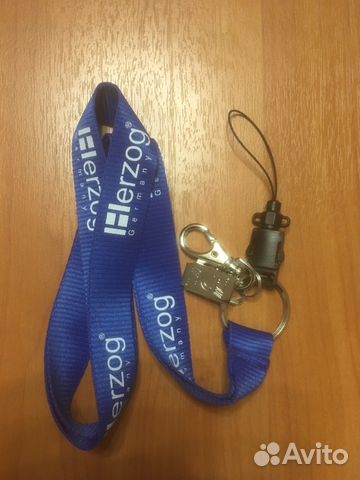 Шнурок шейный для бейджика