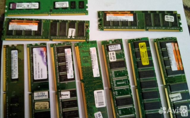 Оперативная память DDR1, sodimm DDR3