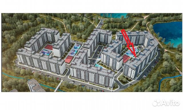2-к квартира, 57.7 м², 3/9 эт.