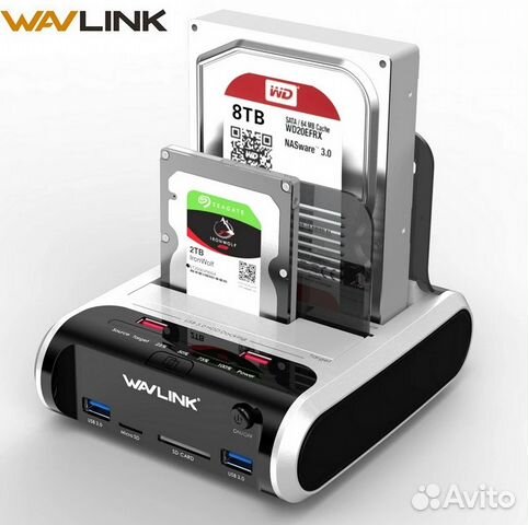 Wavlink док-станция для HDD 2,5 