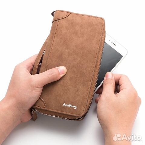 Портмоне клатч Baellerry замшевый Портмоне клатч Baellerry замшевый