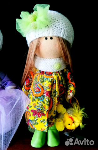 Куклы- пуговки ручной работы