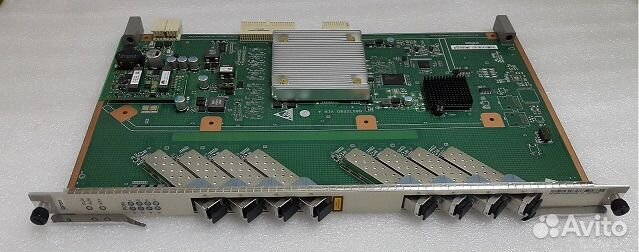 Плата gpbh huawei на 8 портов gpon, SFP C++
