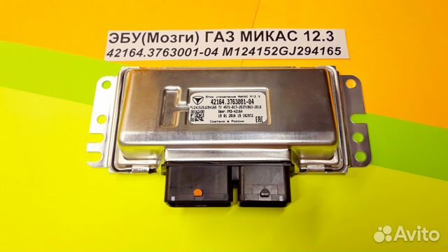 Эбу Мозги на газ Микас 12.3 42164.3763001-04 Эбу Мозги на газ Микас 12.3 42164.3763001-04