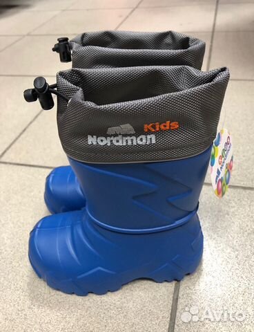 Сапоги резиновые на утеплителе Nordman Kids новые
