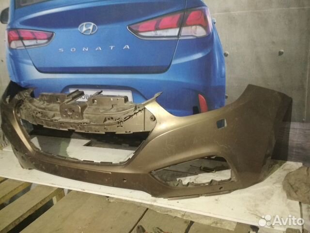 Hyundai Ix35 2010-2017 бампер передний Hyundai Ix35 2010-2017 бампер передний