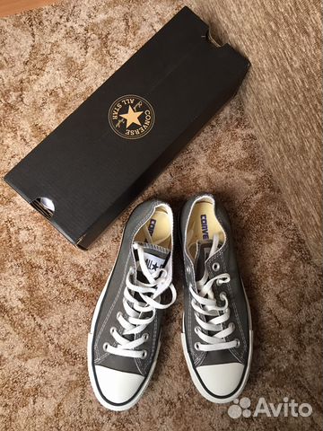 Converse OX All Star charcoal (39 eur.), 24,5 см Converse OX All Star charcoal (39 eur.), 24,5 см