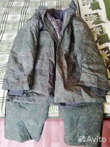 Военный зимний комуфляж (цыфра)