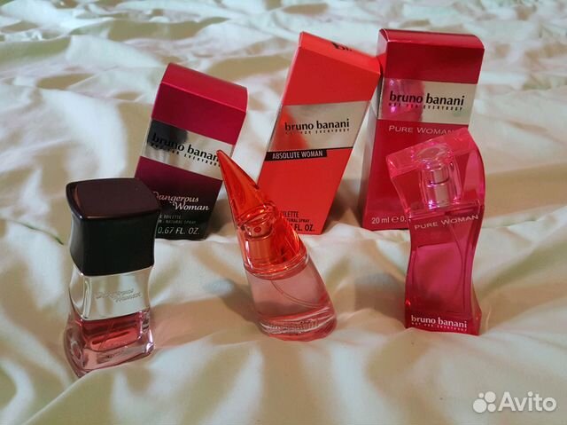 Bruno Banani Dangerous/ Absolute/ Pure Woman 20мл