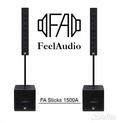 Комплект пассивной акустики FeelAudio сабы + палки